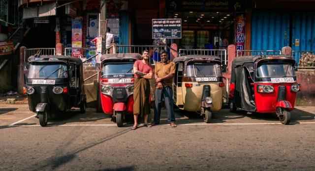 Tuk tuk au sri lanka